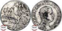 ITALIEN 1 Lira KM 45 - geprägt unter Vittorio Emanuele III. -