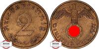 DRITTE REICH 2 PFENNIG J 362- Kursmünze -
