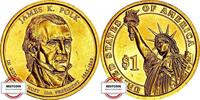 USA 1 $ KM 452 - James Knox Polk - 11. Präsident der USA -