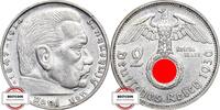 DRITTE REICH 2 Reichsmark J 366 - Paul von Hindenburg -
