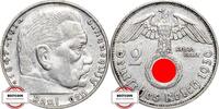 DRITTE REICH 2 Reichsmark J 366 - Paul von Hindenburg -