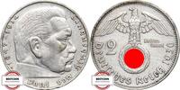 DRITTE REICH 2 Reichsmark J 366 - Paul von Hindenburg -