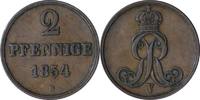 HANNOVER 2 Pfennig AKS 152 - Kursmünze aus dem Königreich Hannover -