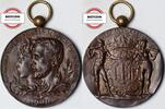 BELGIEN Aufwendig verarbeitete Medaille der Stadt Antwerpen - Albrecht von Belgien -