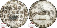 BRAUNSCHWEIG - WOLFENBÜTTEL 1/24 Thaler AKS 57 - geprägt unter Herzog Carl -