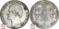 SACHSEN Doppelthaler AKS 126 - geprägt unter König Johann V. -