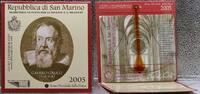 SAN MARINO 2 € Jahr der Physik - Galileo Galillei im Original Blister -