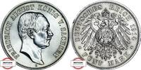 SACHSEN 5 Mark J 136 - König Friedrich August III. -