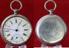 Taschenuhr, Eylinder & Steine, Herren, mechanisch, guter Zustand -