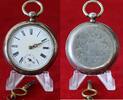 Taschenuhr, Cylinderwerk, Herren, mechanisch, Silber 800er guter Zustand -