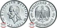 DRITTE REICH 2 Reichsmark J 358 - Friedrich von Schiller -