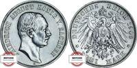 SACHSEN 3 Mark 1909 E J 135 - König Friedrich August III. SS-VZ 301.22 元286.16 元 含税 ＋  83.67 元 运费