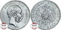 SACHSEN 5 Mark J 125 - König Albert -