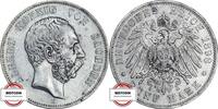 SACHSEN 5 Mark J 125 - König Albert -