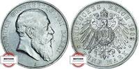BADEN 5 Mark J 33 - Großherzog Friedrich I. -