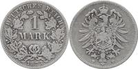 DEUTSCHLAND 1 Mark J 9 - Kursmünze aus dem Kaiserreich -