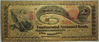 USA Banknoten 1865 $ $2 Lazy Deuce Boston Novelty 24K Gold Foil Plated Note 6 - GFN06 -
