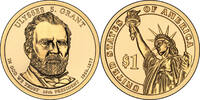 USA $1 Coin 2011-D Ulysses S Grant Presidential US Golden Dollar Denver mint PRD18 -