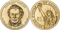 USA $1 Coin 2009-P Zachary Taylor Presidential Golden Dollar Philadelphia Mint PRP12 -