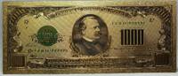 USA Banknoten 1928 $ $1000 Federal Reserve Novelty 24K Gold Foil Plated Note Bill 6 GFN36 -