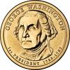 USA $1 Coin 2007-D George Washington Presidential Golden Dollar Denver Mint PRD01 -