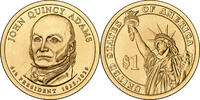 USA $1 Coin 2008-P John Quincy Adams Presidential Golden Dollar Philadelphia PRP06 -