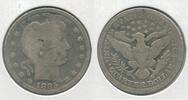 USA Barber Quarter 1895-P Silver 25c Philadelphia Mint - KR124 -