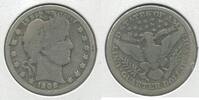 USA Barber Quarter 1908-P Silver 25c Philadelphia Mint - KR157 -