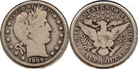 USA Half Dollar 1906-D Barber Silver - Denver Mint - MC88 -