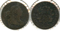 USA Large Cent Draped Bust Penny - CC665 -