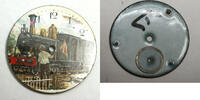 Sonstiges Elgin 18 Size Holland CGR 5th Class 4-6-0 Train Pocket Watch Dial LW369 -