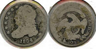 USA Dime Capped Bust Silver - C952 -