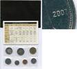 Kanada Canada Uncirculated 7-Coin Set Straight 7 RARE Royal Canadian Mint - JP797 -