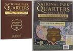 Books & Magazines Quarter National Park 2010-2021 Large Collector Map ATB Whitman Harris Album 16 -