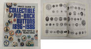 Books & Magazines Price Guide to Collectible Pin-Back Buttons 1896-1986 Ted Hake Russ King - JP904 -