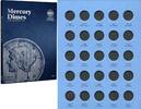 Publications & Supplies Coin Folder Mercury Dimes 1916-1945 Set Whitman Album 9014 Pack Of 6 - ST193 -