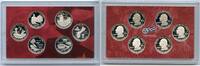USA Quarters Silver Proof DC Territories 6-Coin Set U.S. Mint United States -