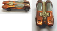 Sonstiges Hot Wheels Splittin Image Redline Orange Vintage Car Mattel Inc - L146 -