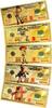 USA Banknoten  Lot of 5 Toy Story Woody Buzz Jessie Bullseye Lotso Gold ... 113.76 元 含税 ＋  -7.13 元 运费