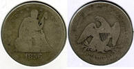 USA Quarter Seated Liberty Silver - Philadelphia Mint - L572 -