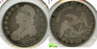 USA Half Dollar 1824 Bust Silver  - L833  784.52 元 含税 ＋  -7.13 元 运费