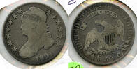 USA Half Dollar 1821 Bust Silver  - L830  784.52 元 含税 ＋  -7.13 元 运费