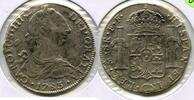 Weltmünzen 8 Reales Mexico Silver Coin Shipwreck - Carolus III - L862 -