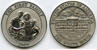 Exonumia Medal Barack Obama First Family White House Commemorative Round - P73 -