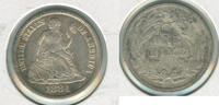USA Dime 1884-P Seated Liberty 10C Silver Coin - RK365 -