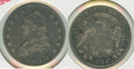USA Capped Bust Quarter 25C Silver Coin - RK377 -