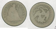 USA Seated Liberty Quarter 1876-P 25C Silver Coin - RK378 -