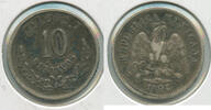Weltmünzen 10 Centavos Mexico Silver Coin - RK397 -
