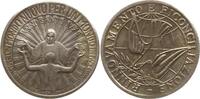 Vatikan Versilberte Bronzemedaille Paul VI., 1963 - 1978, Anno Santo, Per un mondo nuovo un mondo in pace -