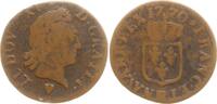 Frankreich, Königreich Liard Ludwig XV., 1715 - 1774, Straßburg -